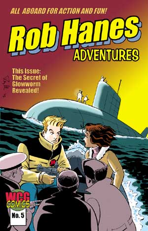 Rob Hanes Adventures #5 cover