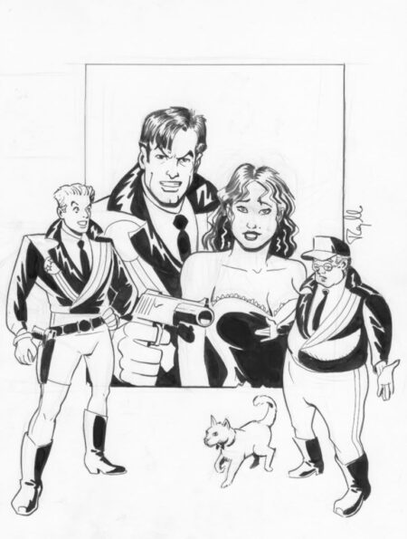 American Flagg SDCC Tribute Piece